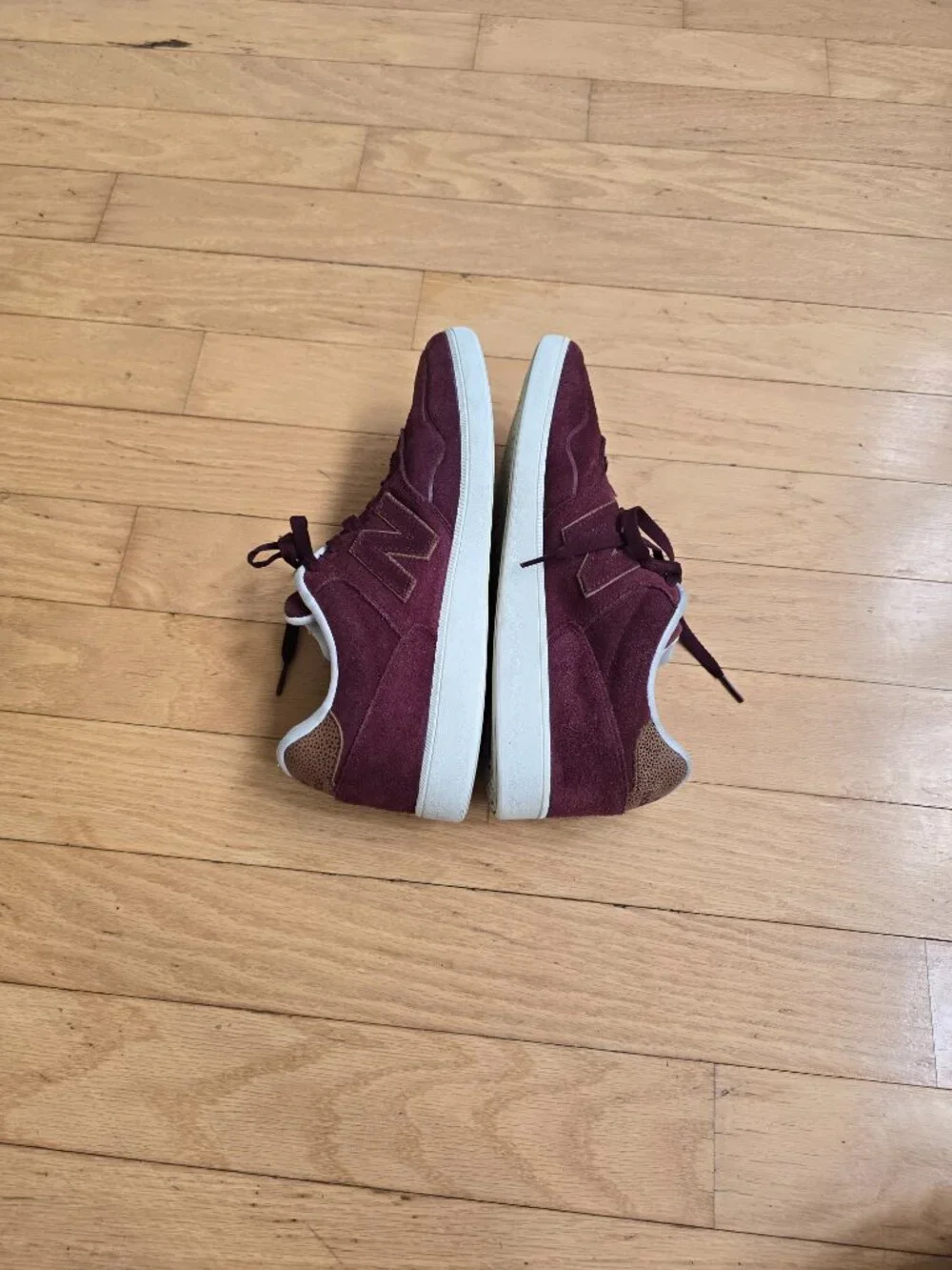 New Balance | Numeric Burgundy Suede Skateboard Sneakers | MENS 11